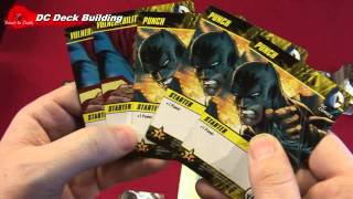DC DECK Building Game Video Review