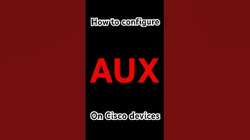 How to Configure Cisco AUX Port for Remote Access  Complete Line by Line CLI Tutorial#ccna #ciscolab