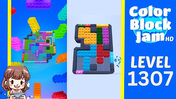 Color Block Jam Level 1307 Solution Walkthrough