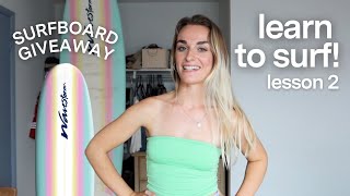 how I learned to surf in a couple months & how you can too!