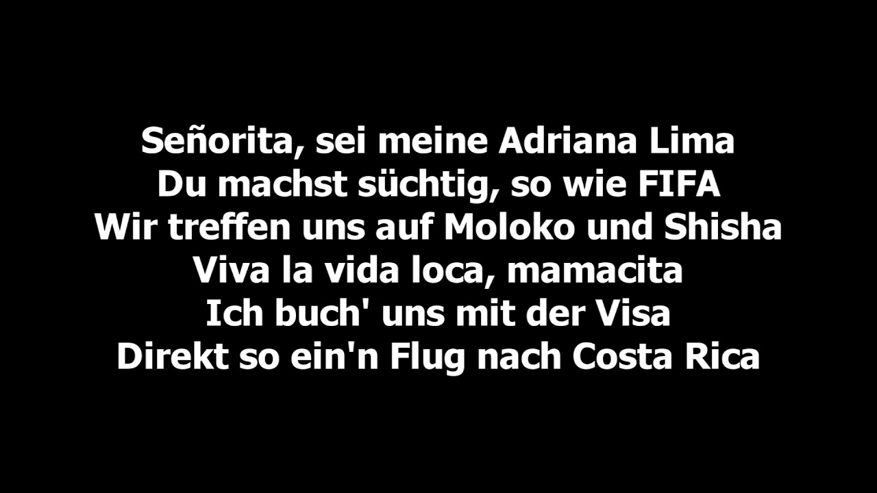 Kay One feat. Pietro Lombardi Lyrics on Screen