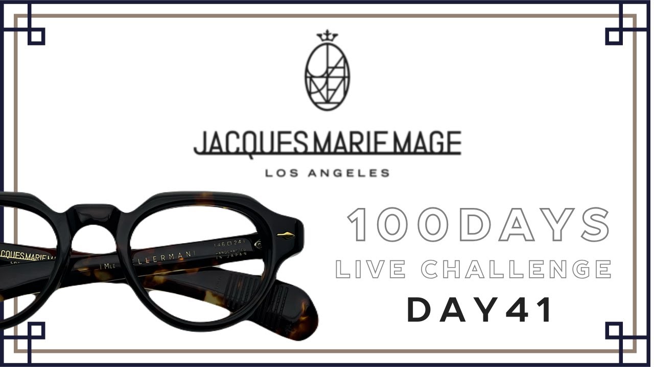 DAYS 41] 3 JACQUES MARIE MAGE looks that suit dark and light faces 