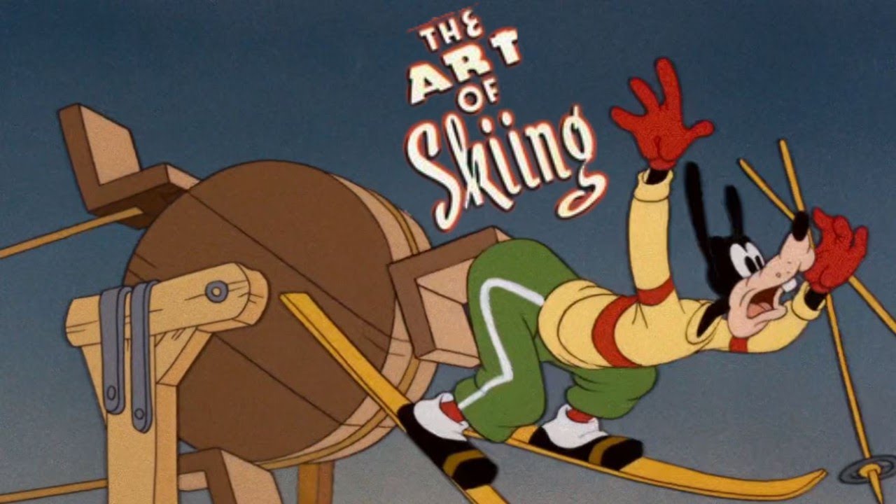 The Art of Skiing 1941 Disney Goofy Short Film