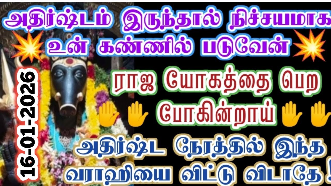 அதிர்ஷ்ட நேரத்தில் தாயை நம்பாமல் சென்று விடாதே/Amman/varaahi Amman/positive vibes/