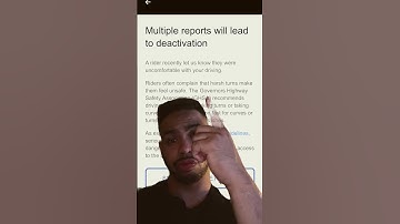 Uber account deactivation