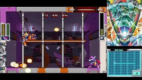 Megaman ZX Advent (Expert/Maniac): Model P (Shield Variation) vs Model F - No Damage