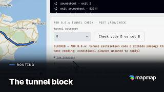 ADR dangerous goods: the tunnel block