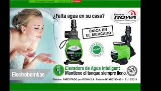 EN VIVO  Soluciones Integrales ROWA para domicilios con tanque elevado