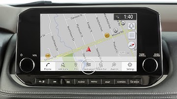 2021 Nissan Rogue - Setting a Destination (if so equipped)