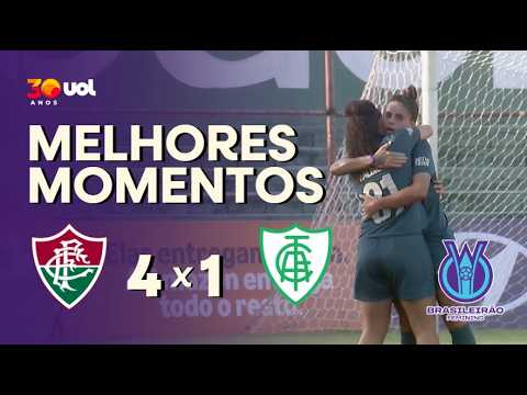 Fluminense 4 - 1 América-MG