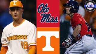 Ole Miss vs #8 Tennessee Highlights | 2024 College Baseball Highlights