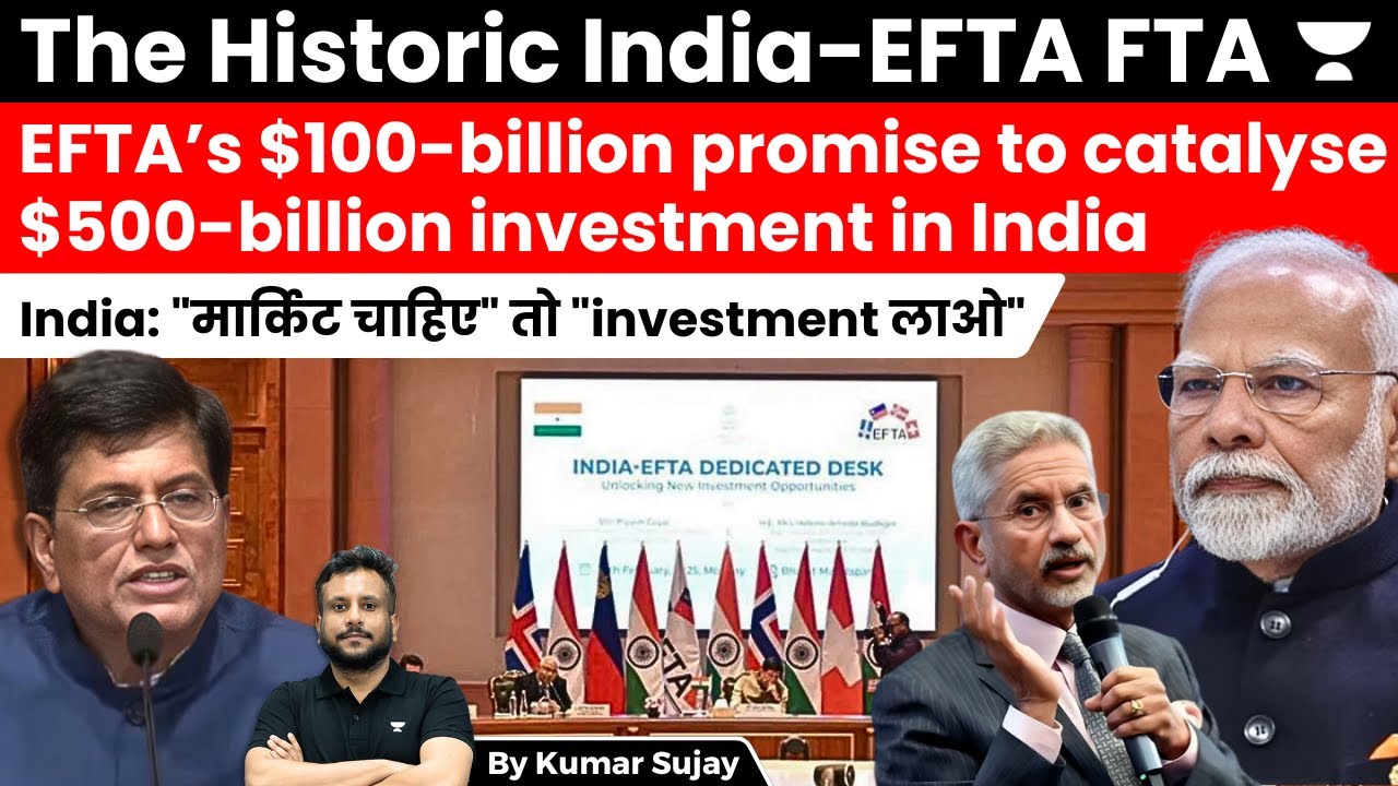 Piyush Goyal: EFTA’s $100-billion promise to catalyse $ 400-500-billion investment in India