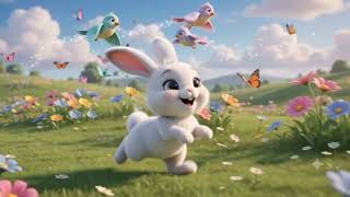 Bunny Hop Hop | Fun Nursery Rhyme for Kids | Sing Along & Learn 🎵