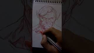 Drawing Flash (pt.2) #shorts