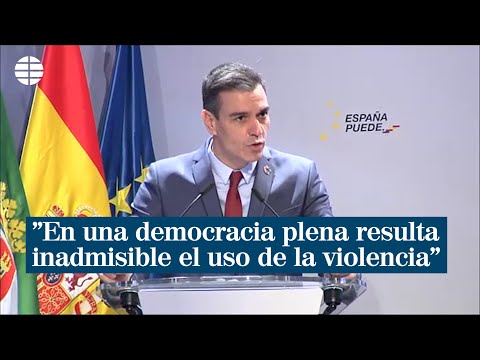 Sánchez: “En una
