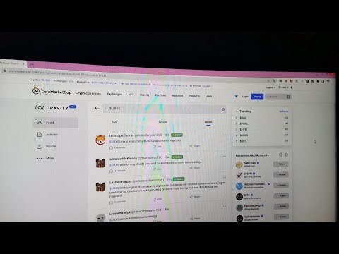 CoinMarketCap Account Generator & Trending Bot