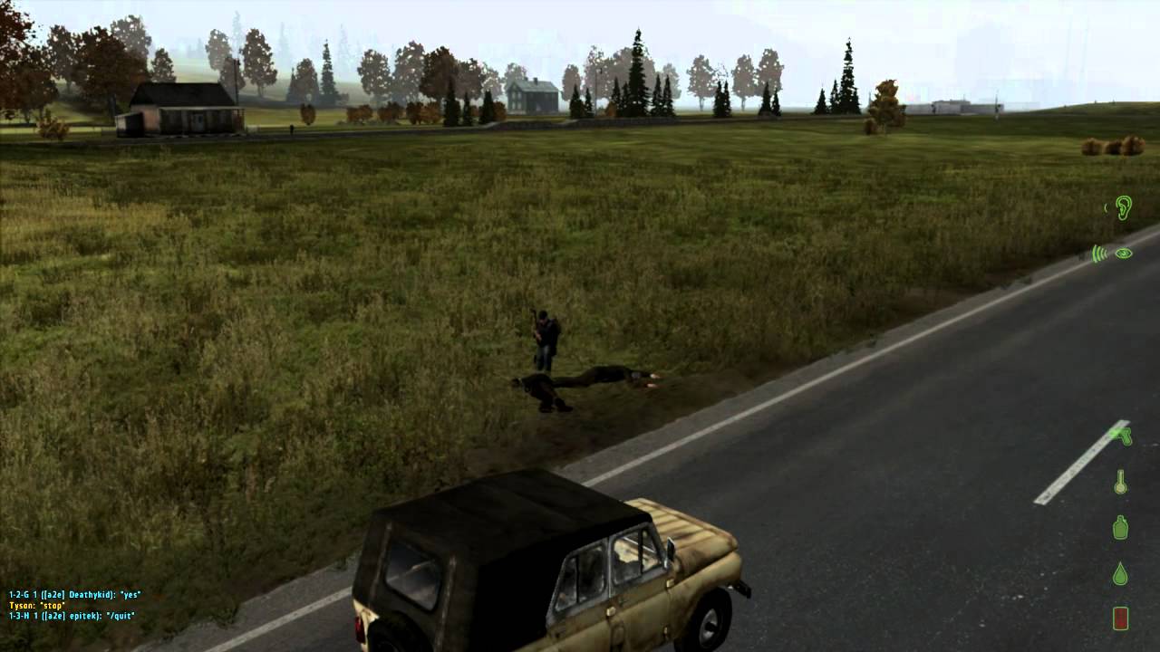 DayZ: Organised Hatchet fighting