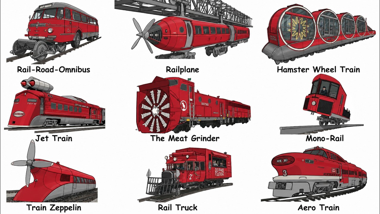 Weirdest Trains Ever Made Explained — Transcript