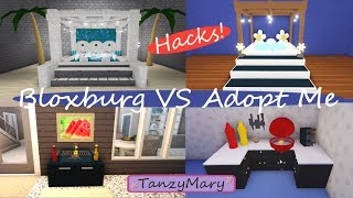 Adopt Me Design Ideas Hacks Making My Bloxburg Hacks On Adopt Me Youtube - roblox adopt me house hacks