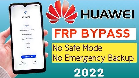 ALL HUAWEI FRP Bypass 2022||FRP Unlock/Bypass Google Account Lock || No Safe mode Need Downgrade