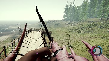 The Forest turtle shell yeet