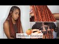 DETAILED Parting Tutorial || How To Do Medium Knotless Box Braids!