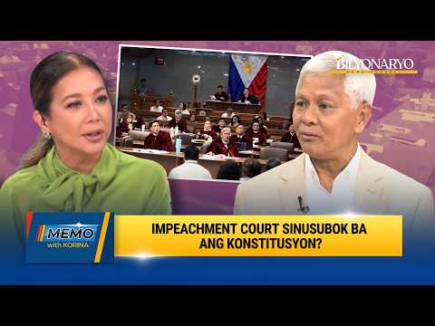 Politika o ebidensya? Atty. Cayosa nilinaw ang mga isyung konstitusyonal sa impeachment trial | MEMO