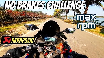 Pure sound of Akrapovic (No DB Killer)  [No Voice] @ride_with_bosco