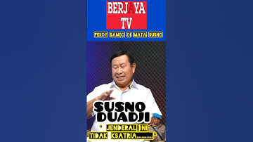 SUSNO DUADJI TEGASKAN FERDY SAMBO JENDERAL TAK KSATRIA❗ #viral #reels #shorts