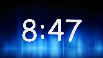8:47 Minutes Timer / Countdown from 8min 47sec