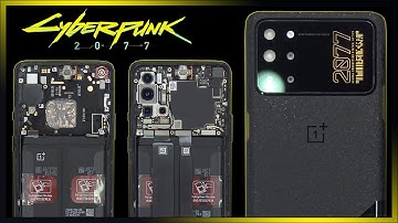 OnePlus 8T Cyberpunk 2077 Limited Edition Disassembly Teardown Repair Video Review