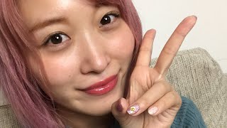 ライブ配信！ヘアカラーとネイル変えてきたよ💗