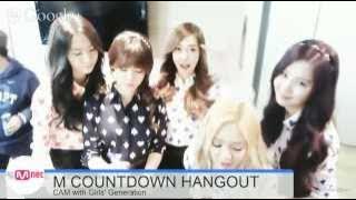 [HD] 140306 SNSD @ MNet Back Stage Cam