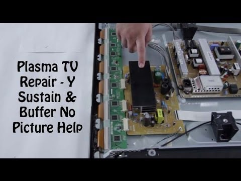 Plasma tv repair no image, no picture on plasma tv screen how to ... Dot tv bord