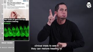 New trials on gene therapy to restore hearing