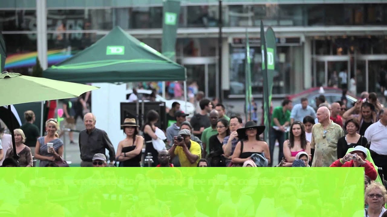 Michael Kaeshammer & Jill Barber Live @ Yonge & Dundas Square - TD Bank Canada