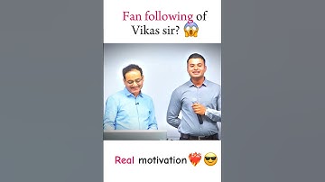 Fan following of Vikas sir? 😱 | Drishti I.A.S🇮🇳 | Upsc motivation❤ #upscmotivation #ias