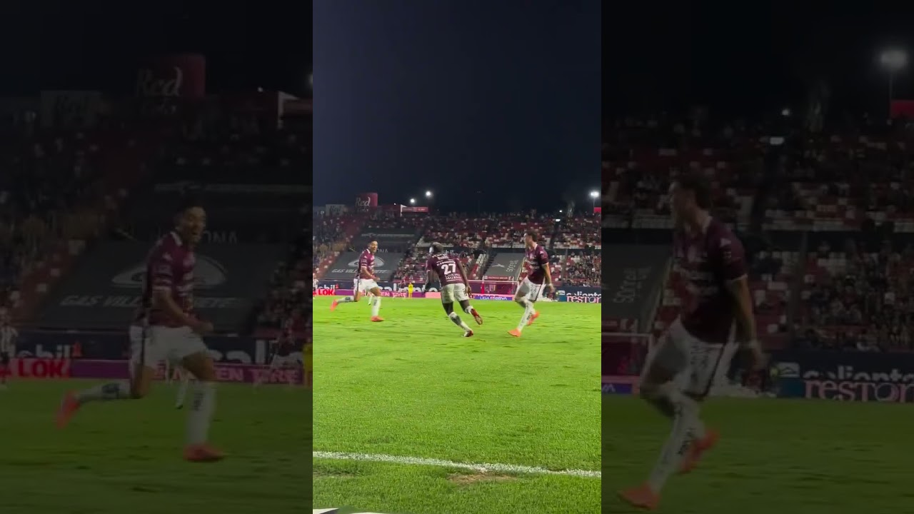 Necaxa vence al Atlético de San Luis con este golazo de Diber Cambindo