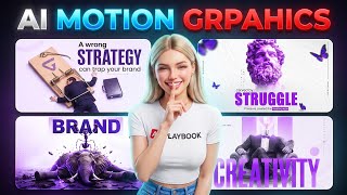 Details I Made 3D Motion Graphics With FREE AI Tools (Horizontal + Characters) Update