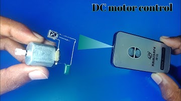 How to control DC motor Using ir remote || Touch sensor with ir sensor