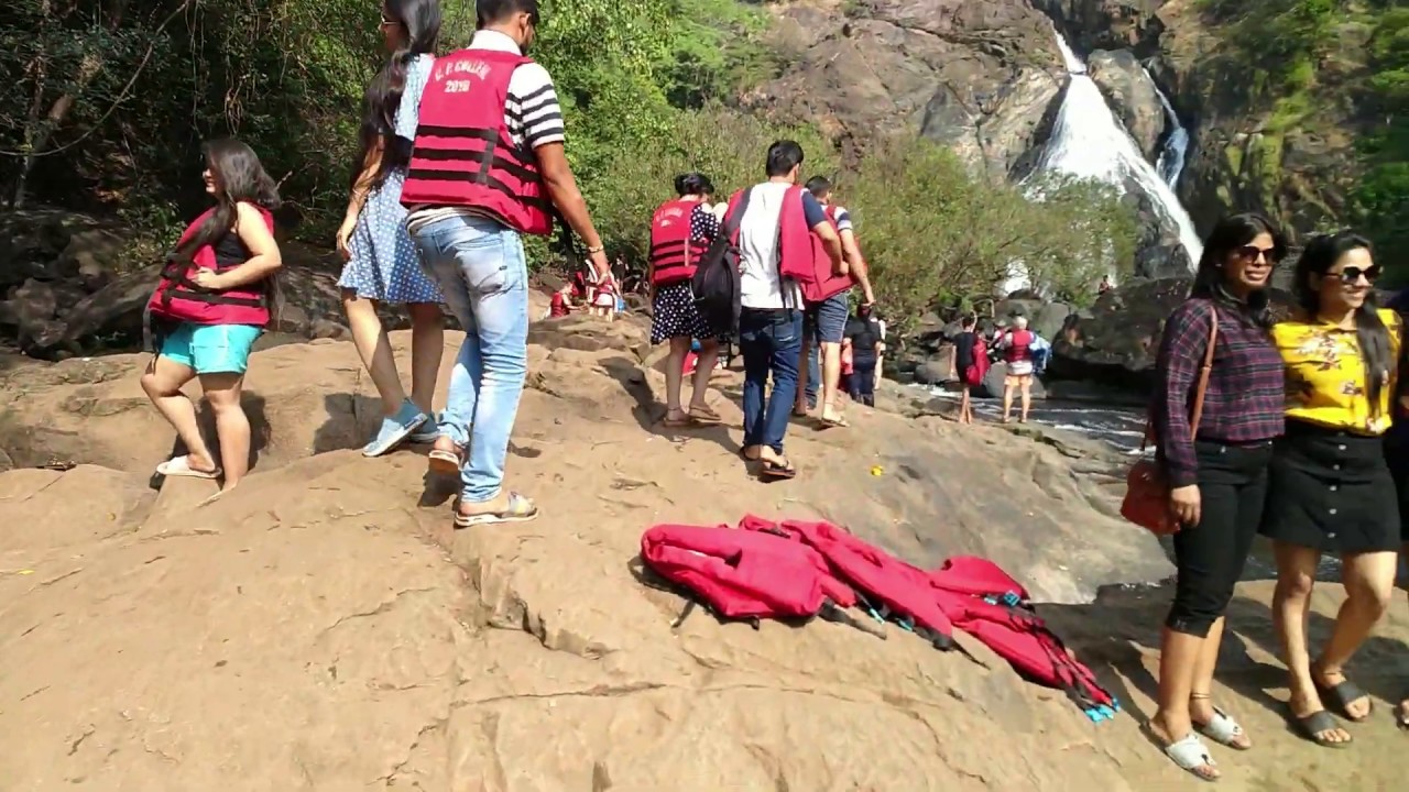 На водопад по джунглям, тарзанка, Лучшая экскурсия в ГОА, Индия JUNGLE BOOK часть9