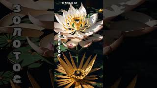 #Kaiber – gold lotus | зоЛОТОс #Золото #Лотос #Нейросеть #Анимация #AI