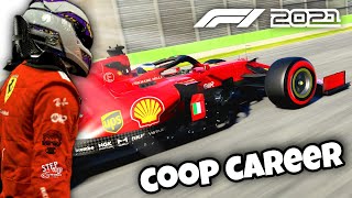 Στον Ναό Της Ταχύτητας |#12| Coop Career | F1 2021 | Greek (4k, 60fps)