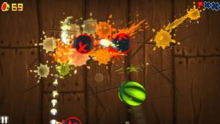 Let's Play Fruit Ninja HD - 01 - Time To Slice Some Fruit! screenshot 4