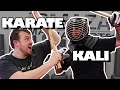 Karate Sensei Tries Stick Fighting (SPARRING)