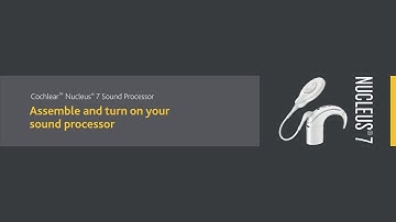 Assemble and turn on your Nucleus® 7 Sound Processor