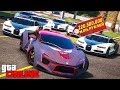 ПОГОНЯ ЗА ГОНОЧНЫМ LYKAN HYPERSPORT ОТ КОПОВ НА BUGATTI CHIRON! ПОЛИЦЕЙСКИЕ ПОГОНИ В ГТА 5 ОНЛАЙН!