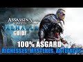 Assassins creed valhalla  100 asgard  richesses et mystres guide emplacements territoires