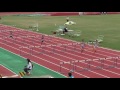 20160924 国体強化記録会5 女子100mH 2