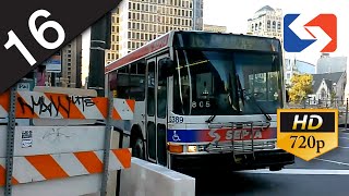 SEPTA Ride: 1997 North American Bus Industries 416.08 #5360 on route 16 to Ogontz and Cheltenham